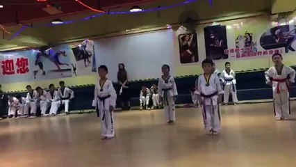 IMG 0460 1st tkd dance performance for Children's Day, Xinyi Jiang