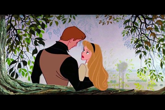 فيديو رومانسية روعة اغنية اغمرني اليسا من كرتون الاميرة النائمة تصميم روعة خرافي