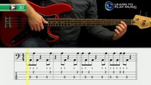 Ex030 How to Play Bass Guitar   Slap Bass Guitar Lessons for Beginners