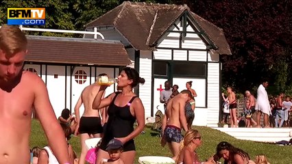 Les cabines de la plage de l'Isle Adam font peau neuve