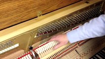 Piano Tuning & Repair - Adjusting Damper Pedal Lift