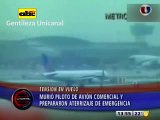 Muere piloto de avión comercial en pleno vuelo