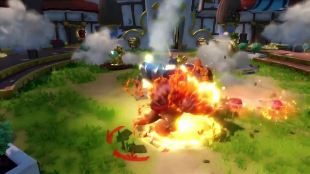 Skylanders SuperChargers - Dark Bowser and Dark Donkey Kong Gameplay Footage