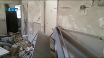 شام ريف حلب مركز الأتارب الطبي يتحول إلى دمار وخراب بفعل البراميل المتفجرة 4 6 2015