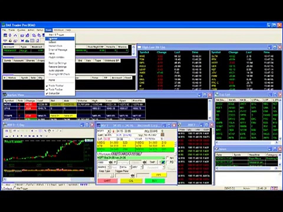 DAS Trader Tips Video:  Scanner