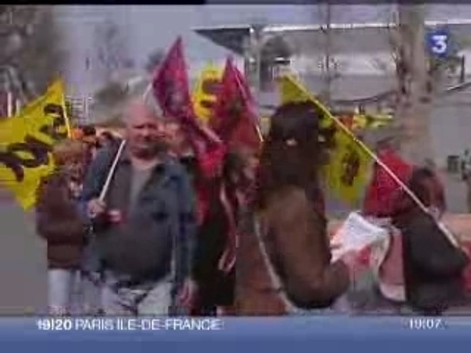 Action de Sud PTT au SECA