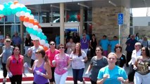 Flash Mob at Todd Cancer Pavilion Community Open House