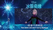 Frozen - Let It Go (随它吧) - Mandarin (Mainland China) translation/caption/pinyin