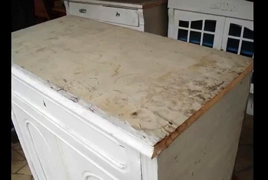 Restaurare mobila veche in stil Shabby Chic / Old furniture restoration Shabby Chic