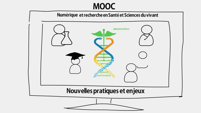 MOOCSciNum Numérique et recherche en santé et sciences du vivant : nouvelles pratiques et enjeux