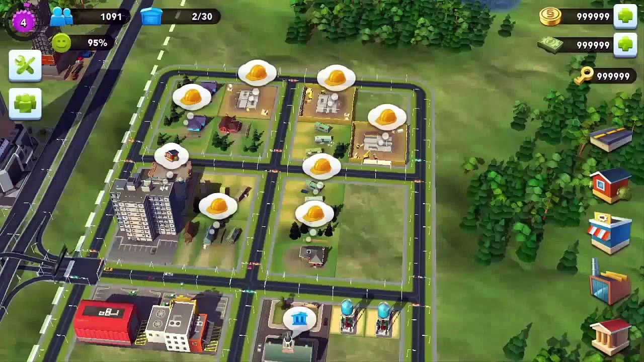 SimCity BuildIt Cheats Keys