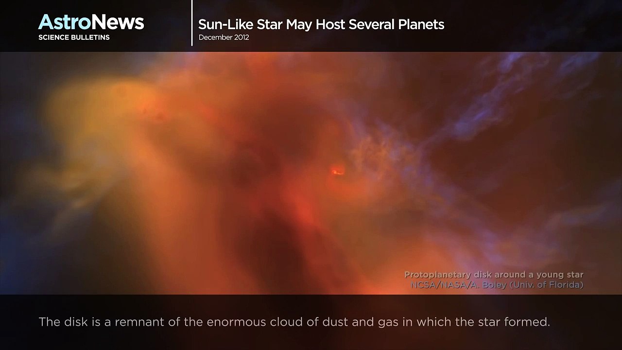 Science Bulletins: Sun-Like Star May Host Several Planets