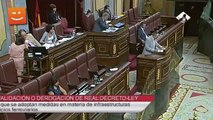 Baldoví defensa en el Congrés el tren Xàtiva-Alcoi