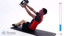 Advanced Abs Workout - 5 Minute Weighted Abs Workout