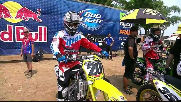 2015 AMA Motocross Redbud 450 moto 1-full race