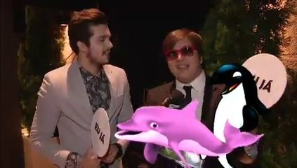 Luan Santana na brincadeira "Eu Nunca" do CQC