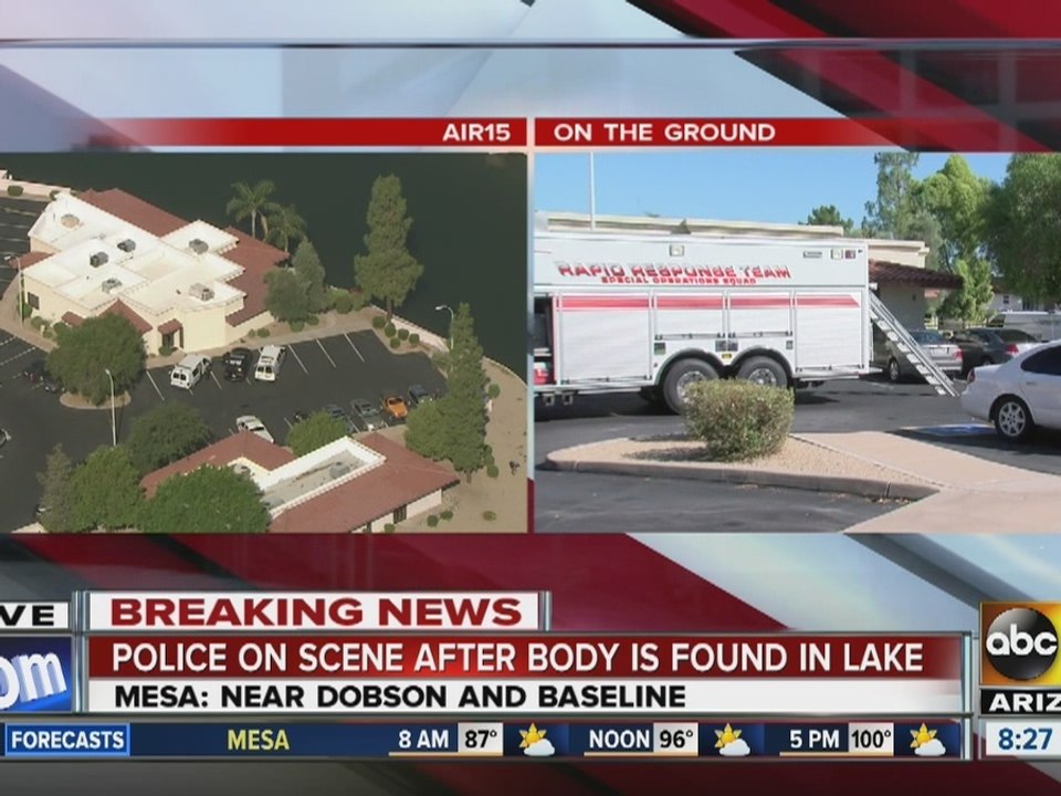 Body found in Mesa lake
