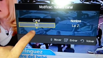 Cómo Ordenar canales en una Televisión Samsung. Tutorial