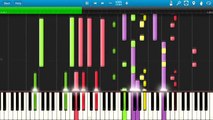 Martin Garrix - Dragon - Synthesia Instrumental Remix - New Piano Tutorials