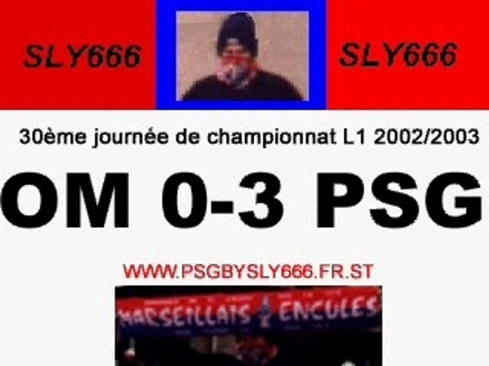 Om 0-3 Psg Du 9 Mars 2003