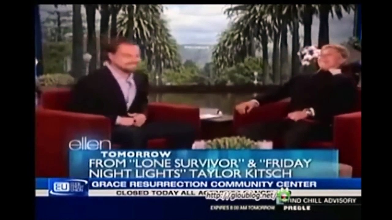 LEONARDO DICAPRIO ON ELLEN FULL INTERVIEW!