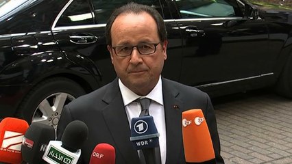 "Nous devons faire preuve de solidarité, de responsabilité et de rapidité"