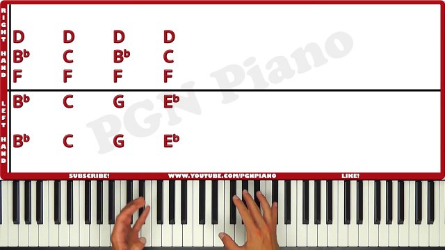♫ EASY - How To Play Roar Katy Perry Piano Tutorial Lesson! - PGN Piano