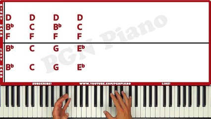 ♫ EASY - How To Play Roar Katy Perry Piano Tutorial Lesson! - PGN Piano