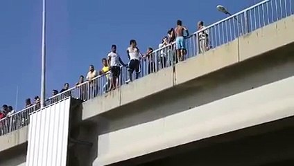 غطسة من قنطرة بنزرت