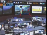 21.11.2010 NASA Mission Control Center UFO near ISS ?  HD