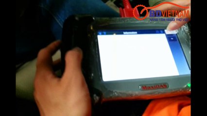 Thiết bị chẩn đoán Autel Maxidas test xe lexus lx507