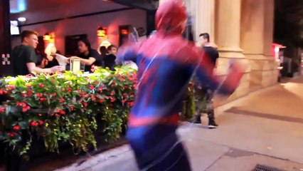 Spider-Man VS Venom - Real Life Superhero Battle