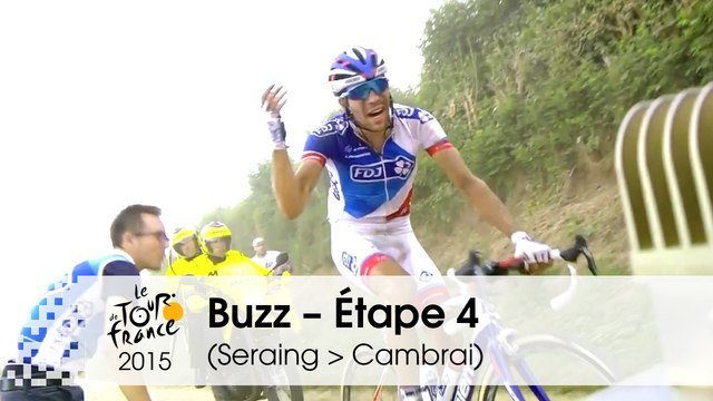 Buzz du jour / Buzz of the day - L'Enfer du Nord pour Pinot - Étape 4 (Seraing > Cambrai) - Tour de France 2015