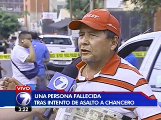 Asalto frente a Junta de Protección Social deja un fallecido y dos heridos de bala