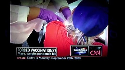 FORCED FLU VACCINATION BILL PASSES SENATE (LOU DOBBS REPORTS)