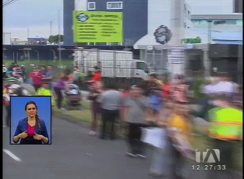 Salida de papa Francisco del Bicentenario hasta la Nunciatura Apostólica