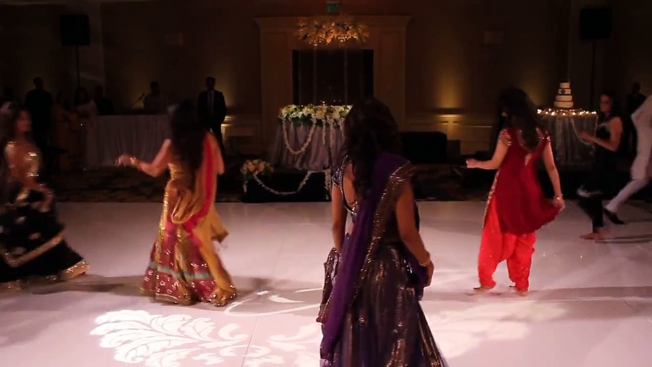 Surprise Indian-Latin Mashup Wedding Dance