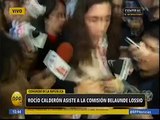 Nadine Heredia: Su amiga Rocío Calderón declaró ante comisión Belaunde Lossio [Video]