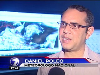 Sistema de baja presión extenderá condiciones lluviosas hasta el fin de semana