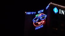Happy New Year 2012's Eve Celebration Fireworks at Miami, Florida