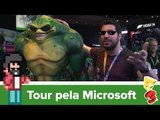 Tour pelo estande da Microsoft [E3 2015] - Baixaki Jogos