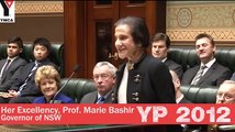 Opening Ceremony 2012: Her Excellency Professor Marie Bashir, Governor of NSW