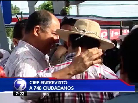 Encuesta de la UCR pone nota positiva a primeros 100 días de Solís