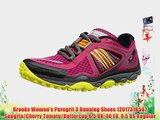 Brooks Women's Puregrit 3 Running Shoes 1201731B567 Sangria/Cherry Tomato/Buttercup 6.5 UK