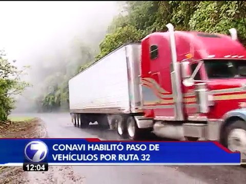 Tránsito no descarta cierres preventivos en Ruta 32