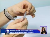 Salud adelantará la vacunación contra el virus de la influenza