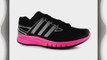 adidas Womens Galatic Elite Running Trainers Ladies Sports Shoes Lace Up Blk/Iron/SolPnk UK