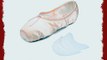 Ballet Pointe Shoes for Girls/Women in Pink with free ballet pointe toe pads and ribbons UK