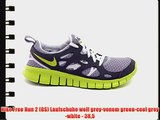 Nike Free Run 2 (GS) Laufschuhe wolf grey-venom green-cool grey-white - 385