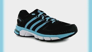 adidas Womens RSP Cushion Ladies Running Shoes Jogging Sport Lace Up Trainers Black/Blue UK